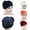 Random Color-3Pcs, variant on 3 Pieces Women Turban Church Hats Side Flower Turban Caps Elastic Beanie Hat Headscarf Vintage Headwrap Hats for Woman, Random Colors