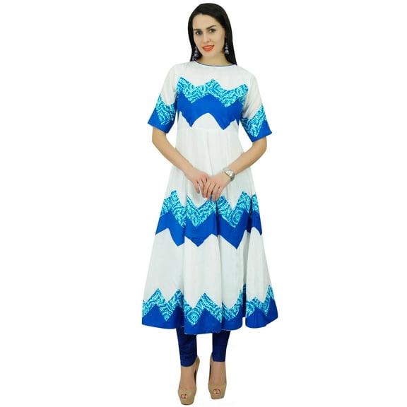 Bimba Women Rayon Chic Style Designer Long Kurta Kurti Party Wear Clothing