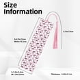 thumbnail image 3 of Kdxio Pineapple Flamingo Print Metal Tassel Bookmarks,Perfect Gift for Art Lovers and Bookworms Metal Bookmarks for Women, 3 of 8