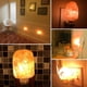 thumbnail image 4 of Lámpara de sal del Himalaya, luz nocturna enchufable, bombillas para baño, dormitorio, luz nocturna, sal de roca de cristal rosa hecha a mano, 1,23 cp, 4 of 5