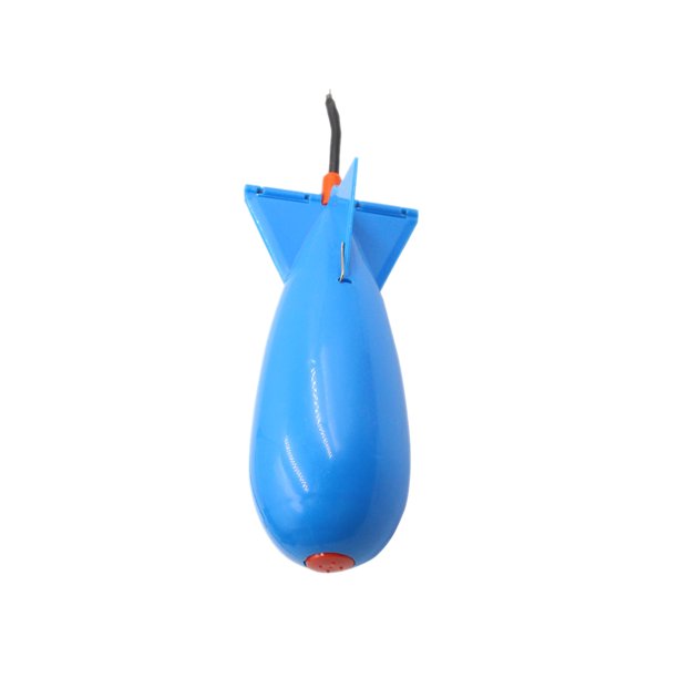 DQrwqpou Carp Fishing Rockets Feeder 3 Tamaño Bomba Señuelo Cebos Maker Tackle (Azul M)
