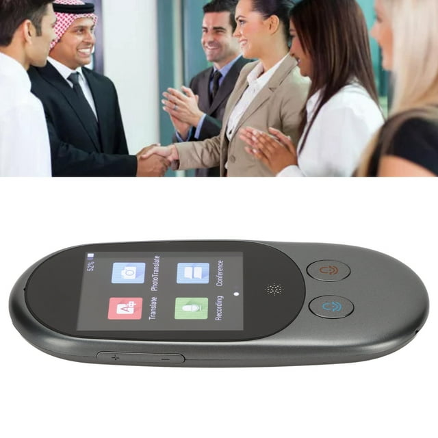 Language Translator Device, Smart Foreign Language Translator with 85 Languages, 1GB 4GB ROM, Language Translator with Photo Translation, 2.4 Inch Touch Screen