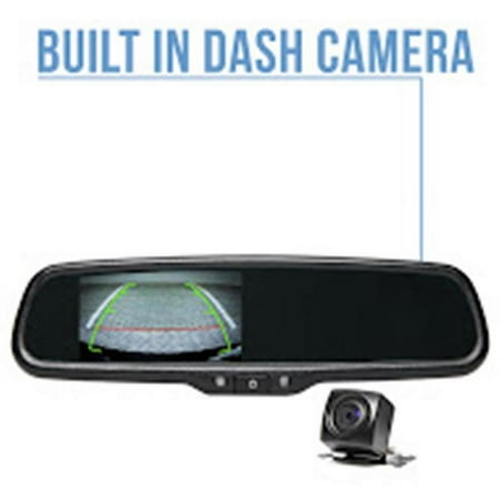 Rear View Safety RVS-776718-BB OEM G-Series Camera System with Built-In Dash Camera