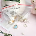 thumbnail image 5 of 800 Pieces Small Ziplock Bags Clear Jewelry Bags 4 Assorted Sizes, 1.6 x 2.4/2 x 3/2.5 x 3/2.5 x 3.5/3 x 4/4 x 6 Inch, Resealable Mini Ziplock Bags Lock Seal Zipper Sample Bags for Beads Jewelry Food, 5 of 7