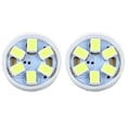 thumbnail image 4 of cciyu White Instrument Cluster Dash Panel Lights Super Bright:Bulbs 8pcs T10 6-3020-SMD 16pcs T5 1-5050-SMD, 4 of 4