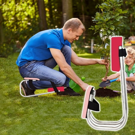 

Limited Time Flash Sale Knee Pad Stool for Gardening Garlic Scooping Stool and Weeding Tool for Agricultural Work Knee Pad Stool Gardening Tool Agricultural Stool | Stainless steel red