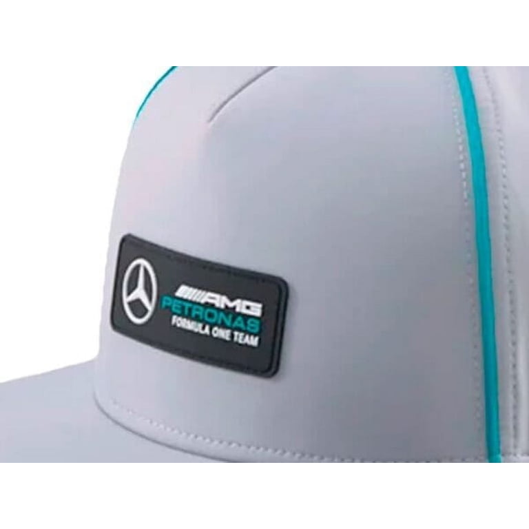 Mercedes AMG Petronas F1 Retro Bucket Hat – Blue Corduroy, Unisex One Size