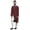 Maroon, variant on Atasi Solid Button Down Designer Kurta For Boys Casual Long Sleeve Kurta