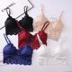 thumbnail image 2 of 【Ready stock】 Sujetador de encaje con espalda hermosa inalámbrico para mujer Sujetador push up con relleno suavepangjing, 2 of 4