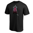 thumbnail image 2 of Men's Black Los Angeles Angels Team Midnight Mascot T-Shirt, 2 of 3
