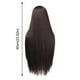 thumbnail image 4 of Fiudx Ofertas Flash Del Día Pelucas De Pelo Largo Y Liso A La Moda Para Mujer, Fibra Sintética De Malla Rosa, 4 of 4