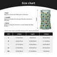 thumbnail image 5 of Gukieu Cute French Bulldog Print Women's Quick-drying Fitness Vest, Round Neck Sleeveless Fitness T-shirt, Suitable for Yoga, Sports-Small, 5 of 7