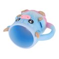 thumbnail image 1 of Cerro De Cartoones De Helado De Vacas Con Ranura Para Cuchara, Manga Aislada De PLA A Prueba De Fugas Para Pintas O Latas De Cerveza De 16 Oz, Linda Taza Sin Deslizamiento, 1 of 7