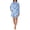 Blue Stitch, variant on Richard Leeds International Womens Hello Kitty Hooded Pajama Lounger Sleep & Lounge Dress - Super Soft Plushy Cozy & Warm Hoodie Loungewear Pajamas Dresses for Women, Pink Small