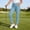 Light Blue plus size high waisted pants with pockets a1, variant on Cagogo Womens Plus Size High Waisted Pants with Pockets Casual Solid Ankle Trousers Workout Loose Fit Stretchy Comfort Office Daily Wear, White L