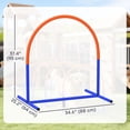 thumbnail image 3 of PawHut 4 PCS Dog Agility Training Equipment with Carrying Bag, Blue, 3 of 10