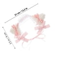thumbnail image 2 of WASHWEPE Accesorio Para Rosa Con Orejas De Estilo Lolita Para Fiestas Y, 2 of 6