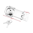 thumbnail image 3 of sweethay Cerrojo de bloqueo de acero inoxidable Cerradura de seguridad para barcos marinos Anticorrosión Gabinete de escotilla de servicio pesado Puerta Bombillas para automóviles sweethay VI003938-00, 3 of 5