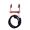 Red, variant on Swimming Nose Clip with Lanyard Swim Nose Guard Swimming Accessories Floating Nose Plugs for Water Sports