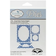 Elizabeth Craft Pop It Up Metal Dies By Karen Burniston-Oval Dots Frame Edges, 1