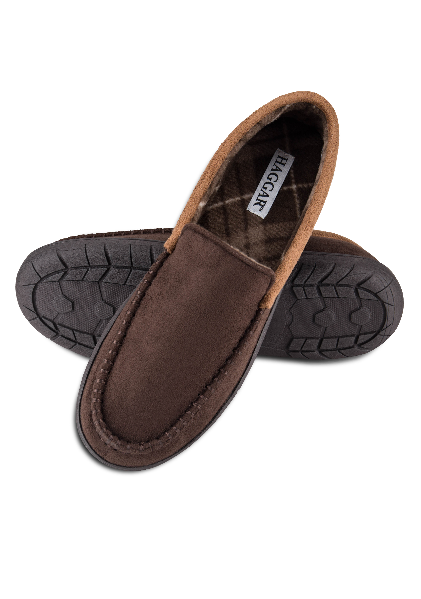 Haggar Mens Venetian Slipper Indoor/Outdoor House Shoe with  display picture 3
