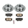 thumbnail image 3 of Power Stop Rear Stock Replacement Brake Pad and Rotor Kit KOE6520, 3 of 8