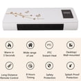 thumbnail image 4 of Air Acondicionador De Pared, Aire Acondicionado De Calefacción De Enfriamiento US EE.UU. UU. Cotón De Pantalla Digital De 110 V Encendida Y Apagado Con Control Remoto Para La, 4 of 7