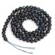 thumbnail image 2 of Cuentas Redondas De Ojo De Tigre Azul Y Negro, Joyería Artesanal, Accesorio Para Hacer Pulseras, 2 of 7