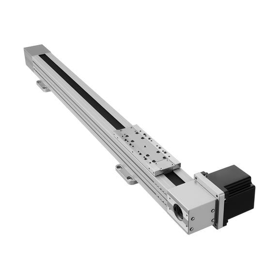 KFFKFF Linear Guide Rail with Belt Drive, CNC Motion Stage Actuator, Equipped with Nema34 Stepper Motor, 600 mm Stroke Length, Designed for High-Speed Operation, Suitable for Engraving Machines