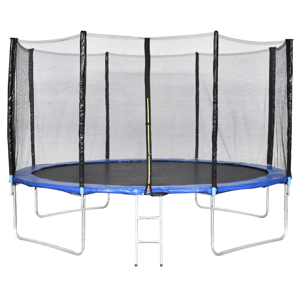 Gymax 13 FT Trampoline Combo Bounce Jump Safety Enclosure Net W/Spring