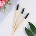 thumbnail image 3 of Soimiss 20Pcs Eyebrow Combs with Smooth Black Bamboo Handle for Comfortable Makeup Application, 3 of 7