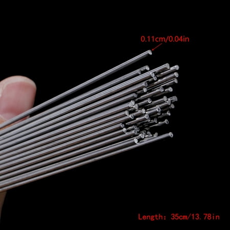 

QUSENLON 50Pcs Stainless Steel Barbecue BBQ Skewers Needle Kebab Kabob Sticks Outdoor