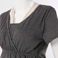 thumbnail image 5 of Robe d'Allaitement d'Été pour Femmes Enceintes à Manches Courtes, Chemise de Nuit, Robe de Nuit, 5 of 5