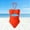 Orange, variant on uublik Women Swimsuit Tankini Orange Slimming Bathing Suit 1 Piece Beach Outfit Sport Swim Suits