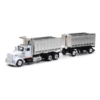 New-Ray, Kubota Construction Vehicle with 1:43 Kenwood Dump Truck New-Ray, Kubota Construction Vehicle with 1:43 Kenwood Dump Truck