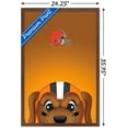 thumbnail image 3 of NFL Cleveland Browns - S. Preston Mascot Chomps Wall Poster, 22.375" x 34", Framed, 3 of 3