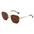 thumbnail image 1 of Gafas de Sol Polarizadas Retro Hexagonales ZENOTTIC para Hombres y Mujeres, 1 of 6