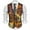 CL8, variant on African Mens Clothing Ankara Print Top Vest African Slim Fit Business Wedding Blazer Vest