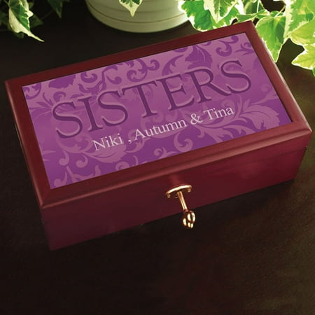 Personalized Sister Keepsake Box