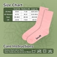 thumbnail image 5 of BambooMN Unisex Rayon from Bamboo Thin Dress & Casual Crew Socks - White - Large - 4 Pairs, 5 of 5