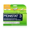 Monistat 3 Day Yeast Infection Treatment, 3 Miconazole Ovule Inserts & External Anti-Itch Cream