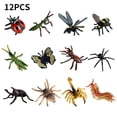 thumbnail image 1 of 12x Plastic Insect Model Figures Toy Bugs Scorpion Sale ~ Bee Decor uk E4L4, 1 of 9