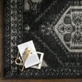 thumbnail image 3 of BoutiqueRugs Minapan Traditional Area Rug - Cream, Black - 18" x 18" Sample, 3 of 11