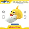 thumbnail image 3 of Nickelodeon Toddler Boys' Baseball Cap Baby Shark Curved Brim Snap-Back Hat, 3 of 4