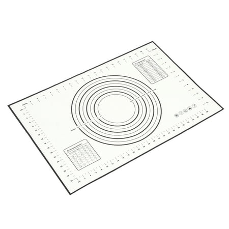 

High-quality Baking Mat Wear-resistant Rolling Pin Pad For Kitchen Office Home Restaurant Black