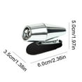 thumbnail image 2 of Yimiti 2Pcs Car Deer Repeller Whistle Deer Device Chrome Silver-Silver, 2 of 8