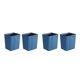 thumbnail image 4 of Naiovety Cubo de basura de oficina de 2 piezas Cubo de basura Cubo de basura Azul M 2Conjunto, 4 of 6