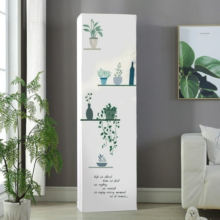 

All-Inclusive Air Conditioner Cover Vertical Cabinet Square Air Conditioner Dust Cover Spider Plant