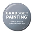 ColorPlace Ultra SemiGloss Exterior Black Paint and Primer, 1Qt
