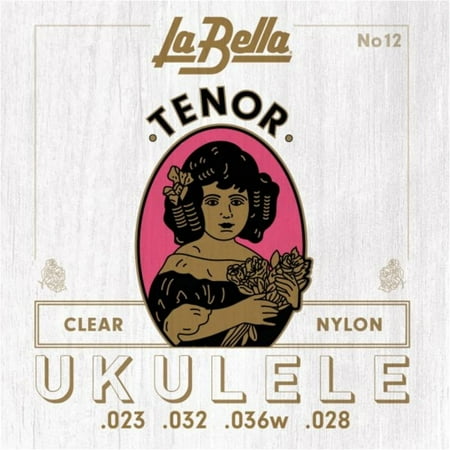 La Bella Tenor Clear Nylon Ukulele Strings